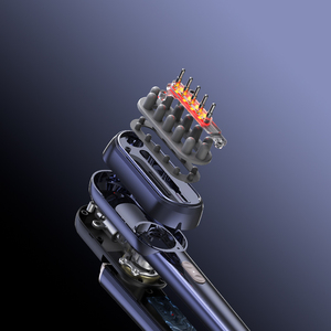 Peine de crecimiento de cabello eléctrico multifuncional portátil con masajeador de cabeza inalámbrico de moda de luz roja EMS para mujeres y hombres - Product Image 5