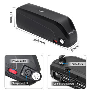 Hailong Factory Customized Ebike Battery 36v 48V 52v Li Ion Batteries Pack 15Ah 20ah Fat Tire Ebike Electric Bike Conversion Kit - Product Image 5