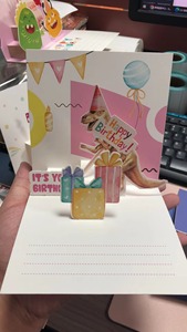 独特的3d贺卡定制打印弹出式贺卡儿童生日快乐贺卡男孩女孩 - Product Image 6