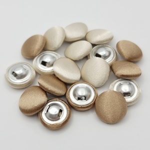 Hot bán satin vải bao phủ nhựa Shank nút cho nút may mặc với vải Bìa - Product Image 2