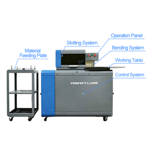 Máquina <span class=keywords><strong>de</strong></span> Doblado <span class=keywords><strong>de</strong></span> Letras <span class=keywords><strong>de</strong></span> Canal CNC Automática Perfect Laser para Aluminio Plano/Acero Inoxidable/<span class=keywords><strong>Chapa</strong></span> <span class=keywords><strong>Galvanizada</strong></span> - Product Image 2