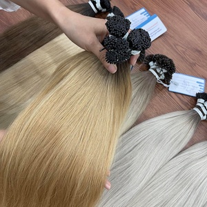 Hot Sale I Tip Hair Extensions 100% Vietnamese Human Hair No <b>tangle</b> No Shedding Silky and Smooth Wholesale - Product Image 4