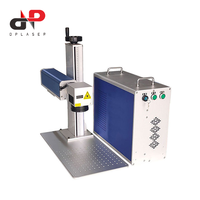 Machine de marquage laser à fibre portable mini de type split 20W 30W 100W pour bijoux