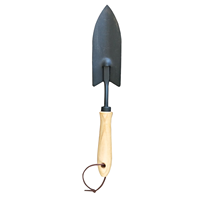 3 pezzi di alta qualità Mini giardino strumento a mano da giardino con manico in legno pala rastrello pala