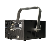 Système de spectacle laser Optlaser 25W RGB ILDA avec fenêtre d'alignement d'animation, indice IPX4, pilote numérique en fibre de carbone, blanc chaud pour le vol