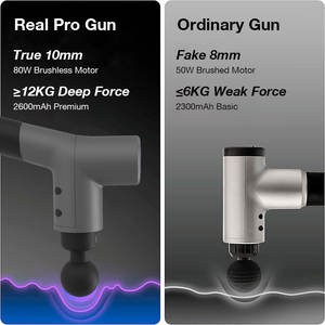 A4326 Tendencia 2025 Pistola <span class=keywords><strong>de</strong></span> Masaje <span class=keywords><strong>Corporal</strong></span> Completo con Motor sin Escobillas 100% Probado, 5 Velocidades Ajustables y 4 Cabezales <span class=keywords><strong>de</strong></span> Masaje para Espalda - Product Image 3