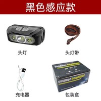 Lampe frontale LED pour adulte et enfant, course à pied, camping, randonnée, pêche, lampe frontale légère, étanche, bandeau confortable