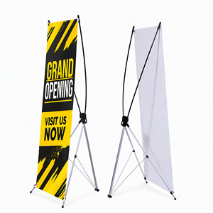 Exhibidores de Aluminio en Forma de <span class=keywords><strong>X</strong></span> para Publicidad, <span class=keywords><strong>80x180</strong></span>, Verticales, Impresión Digital, Soportes para Pancartas Tipo <span class=keywords><strong>X</strong></span>, Pósteres Comerciales, Venta al Por Mayor de Fábrica - Product Image 3