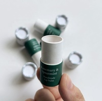 Offre Spéciale écologique Push up cosmétiques papier Tube cylindre baume à lèvres Kraft carton Tubes crème solaire résistant à l'huile papier Tubes