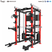 Rack de musculation pour salle de sport à domicile, équipement de musculation, machine Smith, entraîneur fonctionnel, rack à squats, musculation, multifonctionnel, personnalisable