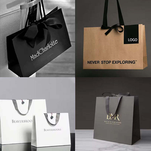 Custom <strong>Printed</strong> <strong>Logo</strong> <strong>Paper</strong> <strong>Bag</strong> Custom Boutique Luxury Shopping Gift <strong>Paper</strong> Gift Box <strong>Bags</strong> <strong>with</strong> Handle - Product Image 6