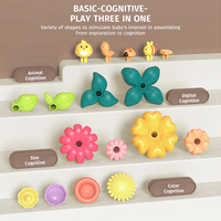 Jouets HW, modèle de jouet à assembler soi-même, blocs de construction éducatifs colorés, ensembles de jardins de fleurs pour enfants, cadeaux, nouveau design 2023
