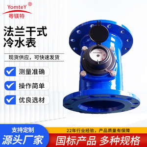 Ultrasonic Flange Cold Water Meter Cast Iron IP65 Horizontal Vertical Remote Transmission Direct Reading - Product Image 5