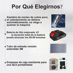 Pistola de Agua Inalámbrica Portátil para Lavado de Autos, Mayor Presión, Mayor Capacidad de Limpieza, Pistola Rociadora de Agua con Batería Fácil de Usar, Cuidado del Automóvil - Product Image 4