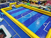 Savon gonflable personnalisé de bonne qualité Jeu de terrain de football Terrain de football à vendre Grand terrain de football gonflable extérieur à vendre