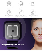 Nouvelle caméra de scanner 3D pour la santé du visage, test de peau, analyseur de peau UV
