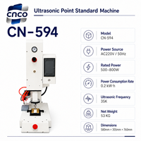 Machine de marquage par points ultrasonique à arrêt d'urgence avec écran tactile, performance stable, pour vêtements et marquage de codes d'expédition