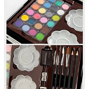 New Arrival Coloring Cover Design Stationery <b>Set</b> for School Gift , 145 PCS <b>Artist</b> Kid Drawing Stationery Kits - Product Image 4