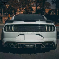 Nouveau Spoiler de Voiture en Carbone pour Ford Mustang S550 2018-2023 – Améliorez votre véhicule avec le Design GT500 – Kit de Carrosserie Sportive et Kits de Conversion