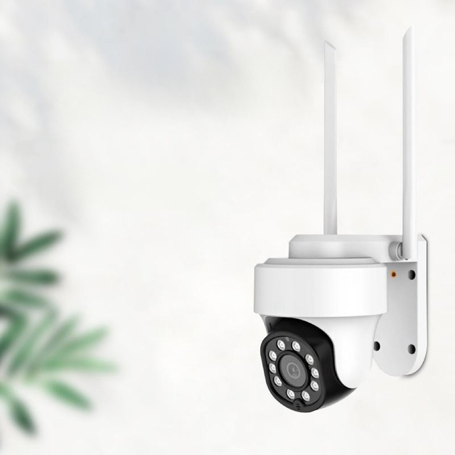 New Trend Wireless WiFi Ptz Camera Color Night Vision Remote Monitoring Cloud Storage Dome Cctv Security Camera