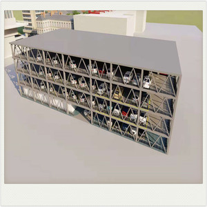 Garages de stationnement de voitures à plusieurs étages sur mesure Projets de structure en acier moderne Parking pour voitures Parking Terrain de construction - Product Image 5