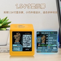 Papan Pengembangan ESP32 Layar 1,54 inci ESP32-DROom Papan Pengembangan Jam Desktop dengan Daya Komputasi 1060kH/s