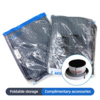 Nouvelle Moustiquaire d'Été 2026 Ignifuge, Imperméable, 100% Occultante, Respirante, à Bande Magnétique Intégrale pour Usage Domestique