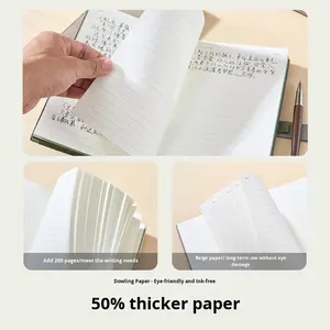 Libreta A5 con Cubierta <span class=keywords><strong>de</strong></span> Imitación <span class=keywords><strong>de</strong></span> Cuero, Diseño con Hebilla, Libreta Personalizada para Oficina, Diario <span class=keywords><strong>de</strong></span> Negocios, Set <span class=keywords><strong>de</strong></span> Libretas <span class=keywords><strong>de</strong></span> Regalo con Impresión - Product Image 4