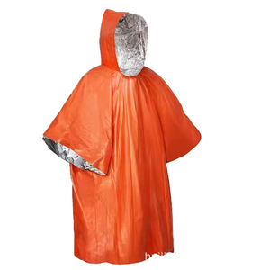 Outdoor Emergency Survival <b>Raincoat</b>, Camping and Wilderness Insulation and Warmth Equipment, Emergency Survival <b>Raincoat</b> - Product Image 3