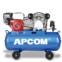 Compresseur d'air à piston portable à essence pour usine, 2,2 kW-5,5 kW, 3-6 CV, haute pression, mobile
