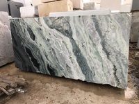 Bloc de pierre en marbre brut, matériel pour décoration haut de gamme, Jade, marbre vert, glace froide, émeraude, pour décoration