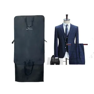 Сумка-переноска для костюма, Роскошный чехол для делового костюма, сумка для одежды, Нетканая сумка из ткани Оксфорд для подводного костюма, спортивная сумка