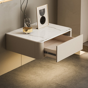 2023 nouvelle chambre italienne Smart Rock dalle suspendue table de <span class=keywords><strong>chevet</strong></span> en bois massif Table de <span class=keywords><strong>chevet</strong></span> table de <span class=keywords><strong>chevet</strong></span> - Product Image 5