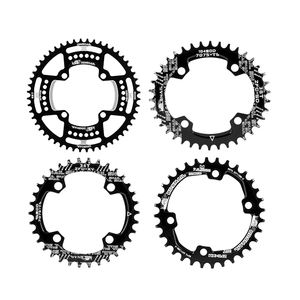 104BCD roda rantai sepeda MTB, bagian pelat gigi Crankset sepeda gunung 104mm 32T 34T 36T 38T - Product Image 2