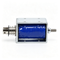 Électroaimant DC24V, course de 10 mm, 30N, dimensions 64*38*30mm, solénoïde à cadre ouvert, poussant-tirant, pour machine d'emballage
