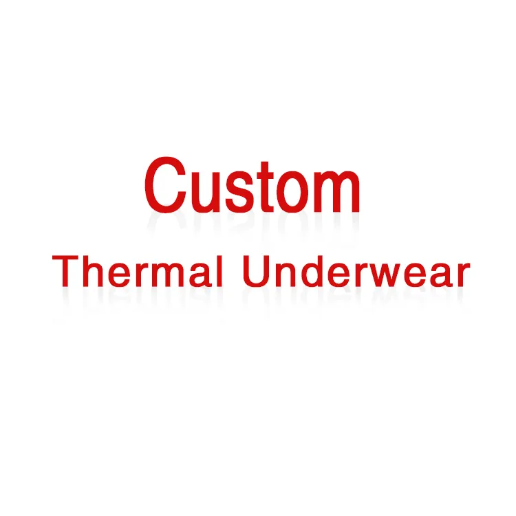 ODM/OEM Ropa interior larga de cabeza a pies Men Women Warm Inner Wear men Thickened Sports Fleece Thermal Underwear