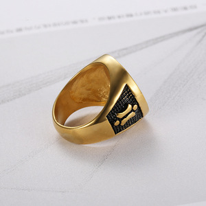 UJBOX Classic Master <span class=keywords><strong>Mason</strong></span> Anillos Masónicos para Hombres Aceite Negro Acero Inoxidable Aceite Negro AG Free-<span class=keywords><strong>Mason</strong></span> Anillos Joyería Regalo R753G - Product Image 4