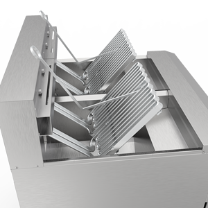 OFE-226 2*21.5L เครื่องทอดไก่ไฟฟ้าเชิงพาณิชย์สองถังผลิตในโรงงานกวางซิงของจีน - Product Image 2