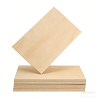 Tablero de Madera Contrachapada de Tilo Blanco de 3 mm, Económico, Moderno, para Grabado Láser, con Formaldehído E0 y 1 Año de Garantía para Hoteles