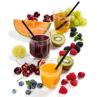 Poudre de jus de fraise de fruits de désintoxication instantanée de marque privée mélange de baies riches en nutriments pour la santé digestive