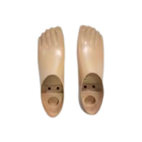 Protège-pieds prothétique médical étanche en polyuréthane personnalisé pour prothèse de membre inférieur, pièce orthopédique