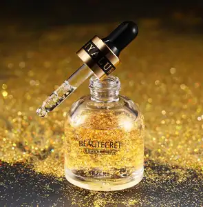 Venzen Anti Aging Donkere Kringen Remover Essentie Eye Tassen 24K Goud Huidverzorging Eye Serum