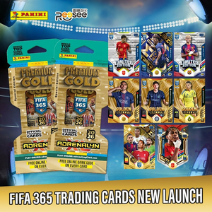 Venta al por Mayor de las Tarjetas Coleccionables de la Serie <span class=keywords><strong>FIFA</strong></span> 365 2026, Paquete Dorado Limitado, Caja de Sobres, Estrellas del Fútbol Profesional - Product Image 1