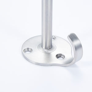 Tope de puerta de sombra en T, soporte de puerta de níquel manchado de acero inoxidable, punta de goma con Protector de puerta de amortiguación de sonido, <span class=keywords><strong>muebles</strong></span> de cocina - Product Image 5