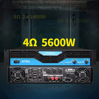 Amplificateur de série Madon S850x à vente chaude, amplificateur audio de classe H, amplificateur professionnel pour scène