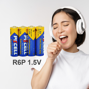 بطارية كربون PKCELL من الزنك ، بجهد V R6 AA ، R03 AAA ، لعبة فائقة القوة - Product Image 6