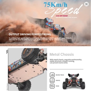 รถบังคับวิทยุ WLtoys 184016 ความเร็ว 75 กม./ชม. 2.4G ระบบ Brushless ขับเคลื่อน 4 ล้อ  รถแข่งออฟโรดความเร็วสูง  บังคับด้วยรีโมทคอนโทรล  ของเล่นดริฟท์  ขนาด 1/18 - Product Image 5