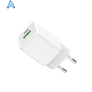 GAN USB-A Type C <span class=keywords><strong>WallCharger</strong></span> Type-C PD QC 30W Fast Mobile Phone Tablet Chargers Adapters For US EU UK Plug - Product Image 3