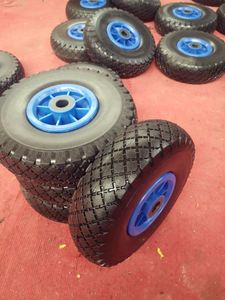 Ruedas de Poliuretano Sólido de 10'' X300-4, Resistentes a Pinchazos, para Carretillas, 260x73mm, Venta al <span class=keywords><strong>Por</strong></span> Mayor - Product Image 2