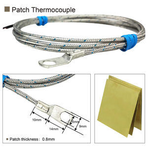 WRNT-<span class=keywords><strong>TP</strong></span>-2 <span class=keywords><strong>Thermocouple</strong></span> Type K Montage en Surface Borne Anneau M6 0-600℃ Sonde de Température - Product Image 4
